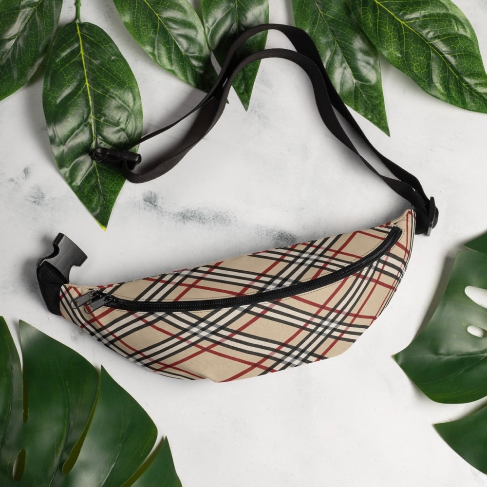 Plaid Fanny Pack